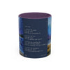 I Am From Poem and Scenic Art Mug (Milky Way Galaxy & Sunrise Beach)