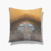 Swirling poem arch sema dance pillow