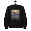 Floating - Sweatshirt With Poem on Sunset Image on Back and Front Logo